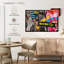 Plaque de rue de New York, grunge-470358476