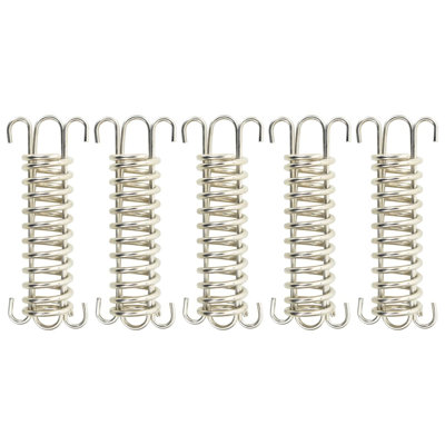 Vidaxl Spring Locks For Sunshade Sail 5 Pcs Stainless Steel