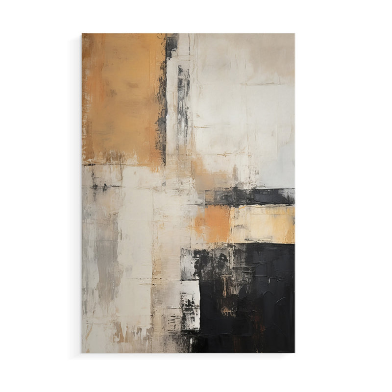 Série ABSTRACT CCCLLII - Impression sur toile seulement - NON CADRE, H 48 po x l 32 po