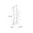 Aive Iron Wine Bottle Rack in Black