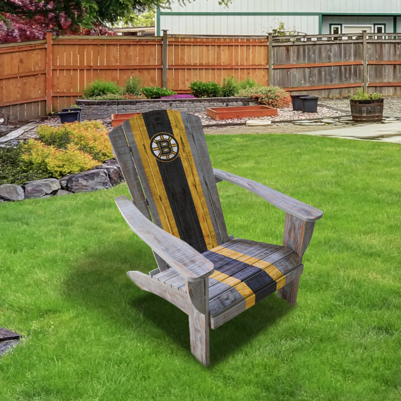 Chaise adirondack en bois nhl, Boston Bruins