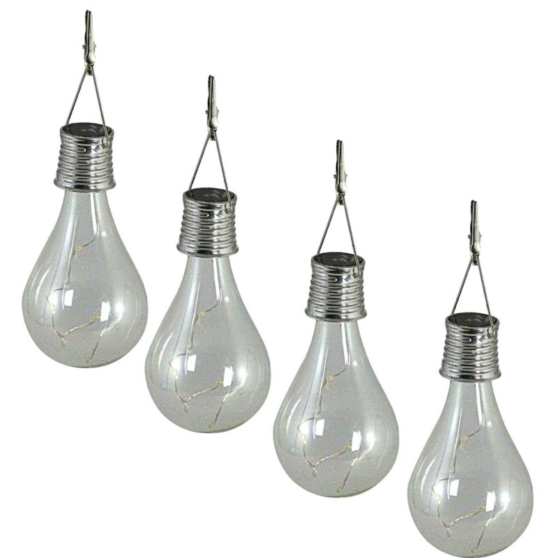 Luxform Solar LED Garden Party Lights Transparent