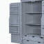 Grande armoire de rangement avec 10 tiroirs