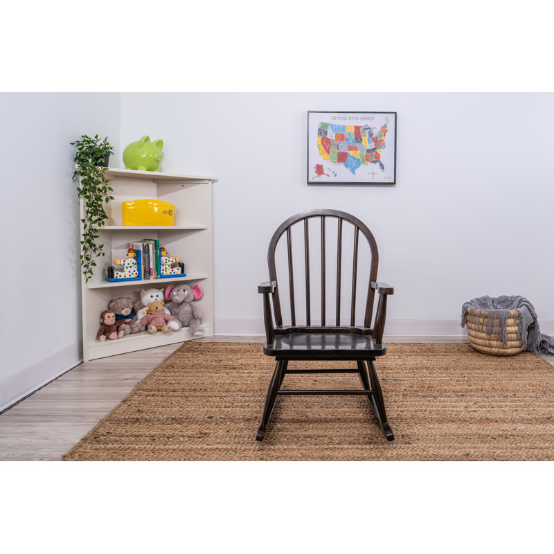 Chaise berçante pour enfants, Espresso