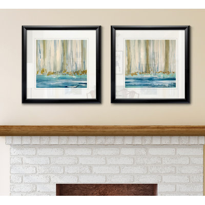 Mountain Water I - 2 Piece Single Picture Frame Print