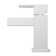 Quadrato Single-Hole Single-handle Bathroom Faucet with Drain Assembly