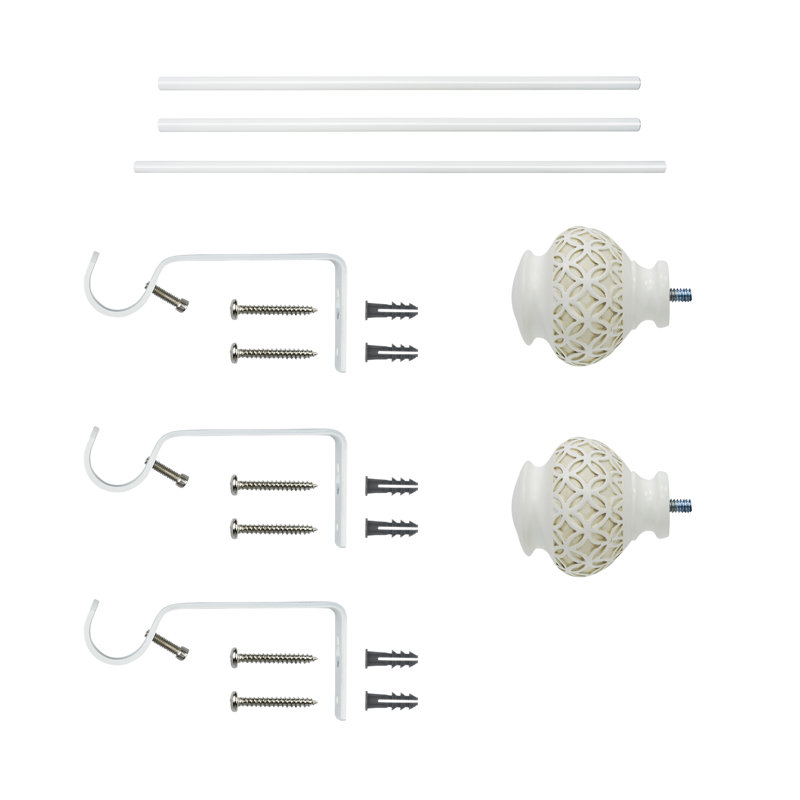 Fer Thadine réglable 0,75 po, H 2,36 po x l 125,66 po x P 2,36 po, Bronze