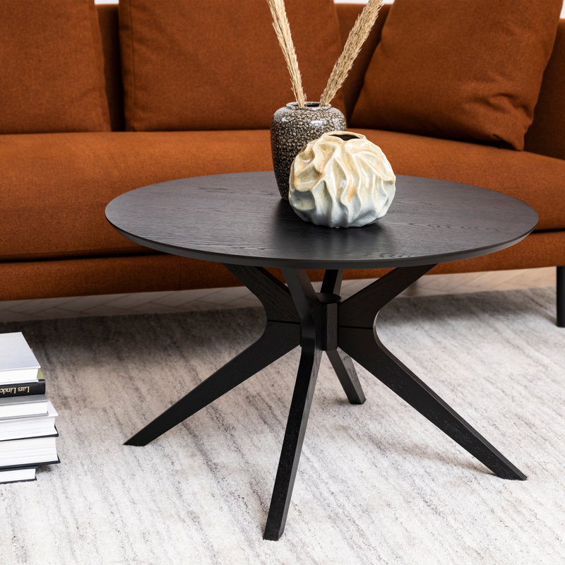 Charleston Four Leg Coffee Table, 45cm H x 80cm L x 80cm W