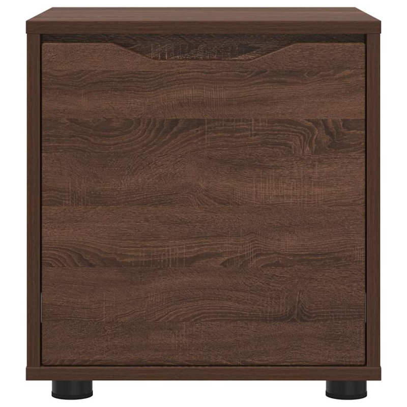 Bathroom Cabinet, Brown Oak