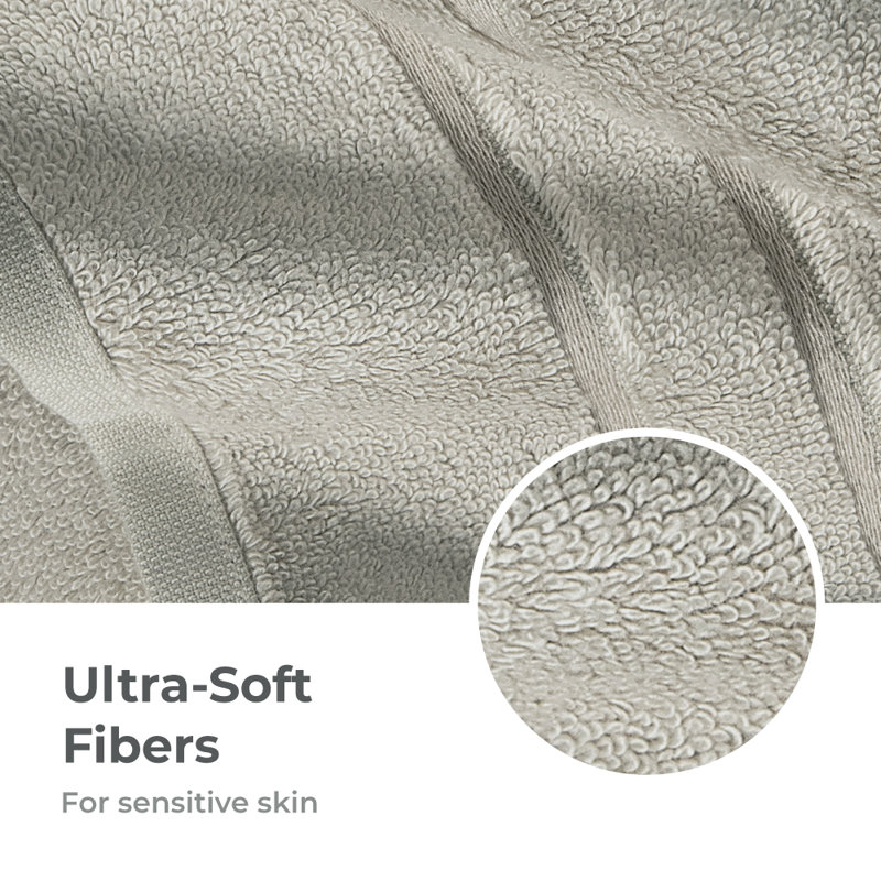 Cariloha - Extra Smooth Bath Sheet - Viscose - 40"x70", Gray