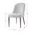 Agripina 19'' H Upholstered Parsons Chair