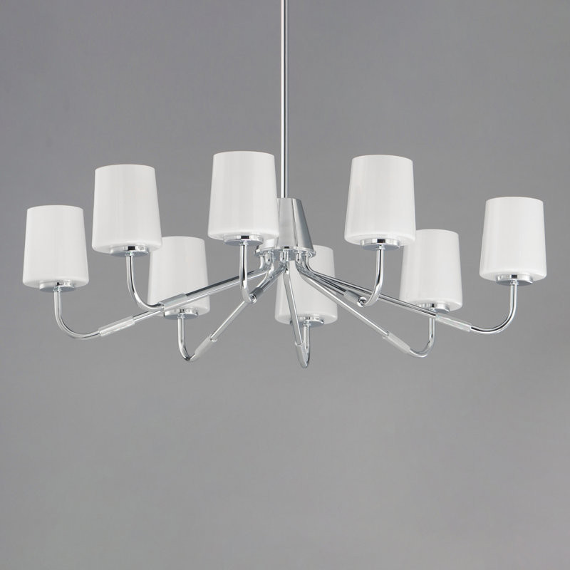 Durham-Chandelier, Polished Chrome