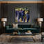 «Fruit Grape Concord», art mural sur toile grise-1067918960