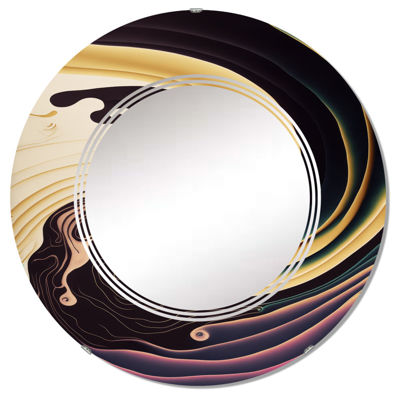 Miroir mural Pranesh, 32 po x 32 po