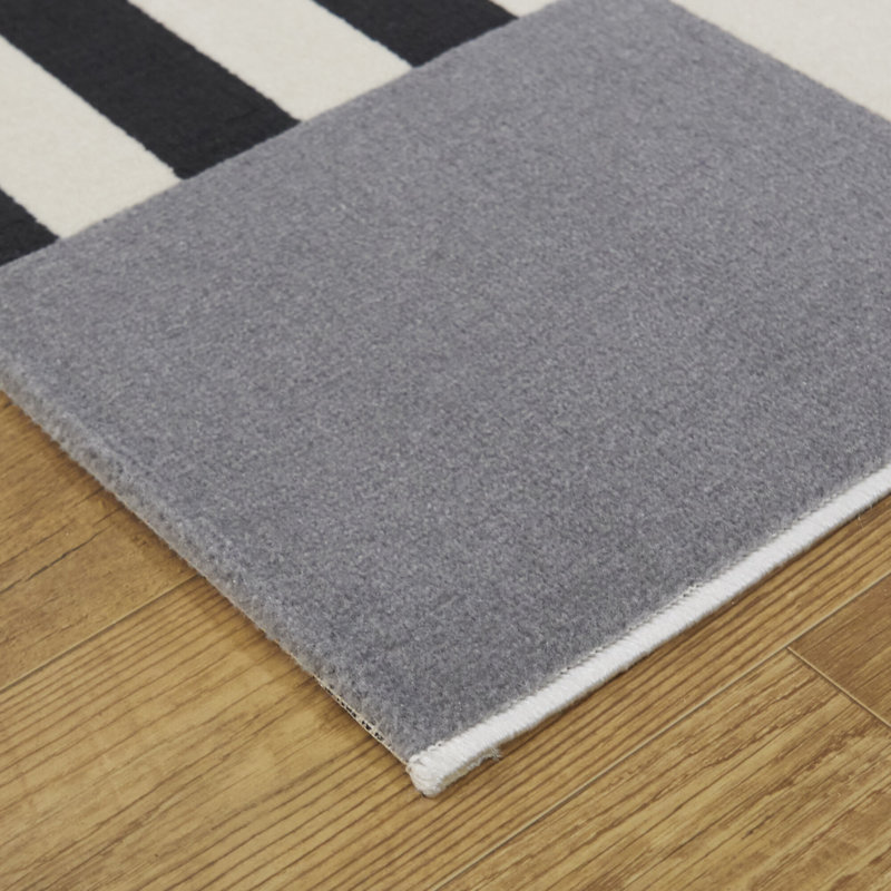 Tapis tissé à la main Ranstead, Rectangle 4 pi 4 po x 6 pi