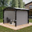 11 Ft. W x 10 Ft. D Metal Pergola with Canopy: Durable and Stylish Outdoor Solution