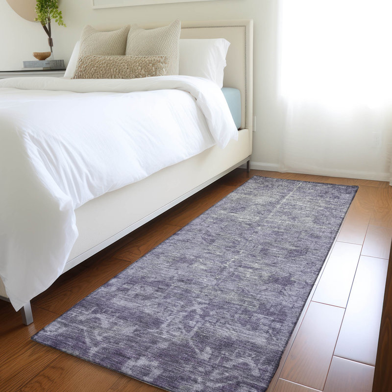 Machine Washable Indoor/Outdoor Christain ACN1228 Rug, Runner 2'3" x 7'6"
