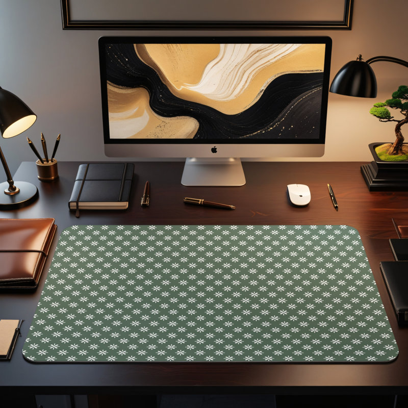 Polyester Desk Pad, 31.5x15.5