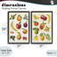 Ensemble de 2 cadres flottants Kitchen Kitchen, design par Diane Neukirch-130736181-130736185