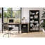 22 po 1 armoire, whisky noir, peuplier et sans assemblage pour le bureau, classeur pouces, peuplier, placages, assemblage, espace