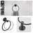 4 - Piece Bathroom Hardware Set