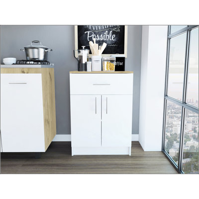 1-Drawer Rectangle Pantry Cabinet