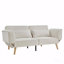 Futon canapé-lit avec accoudoirs réglables, réglable-664409888