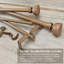 Ensemble de tringle à rideaux double réglable de 1 po-1271951934
