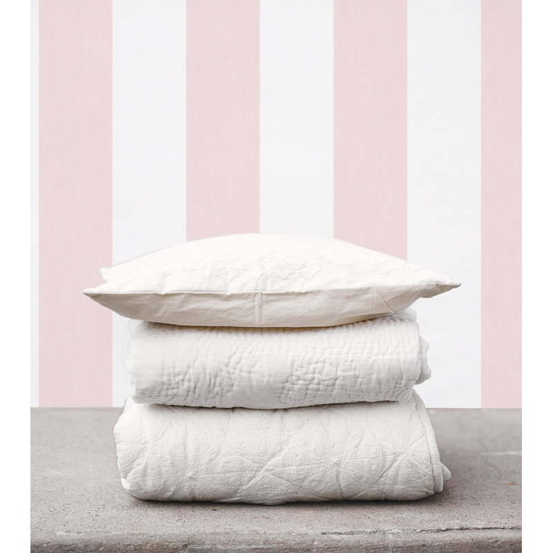 Smart Stripes 2 Surface Stripe Wallpaper Roll, Beige-81