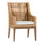 Peninsula Patio Dining Armchair with Cushions-749619044-756465804-721266382
