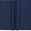 Armoire à 4 portes avec rayures bleu marine - Améliore l'apparence de l'entrée rayée pour le couloir