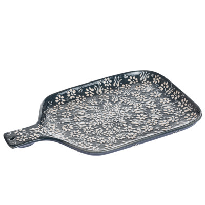 Coppermill Kitchen Hand Painted Ceramic Ceramic Cheese Board
