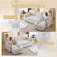 3 Seater Linen Sofa-1497130519
