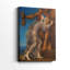 «The Woration of Mammon», toile tendue par Evelyn De Morgan-891341321