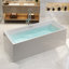 Baignoire de trempage autoportante 59 po x 30 po Chloe-87759099