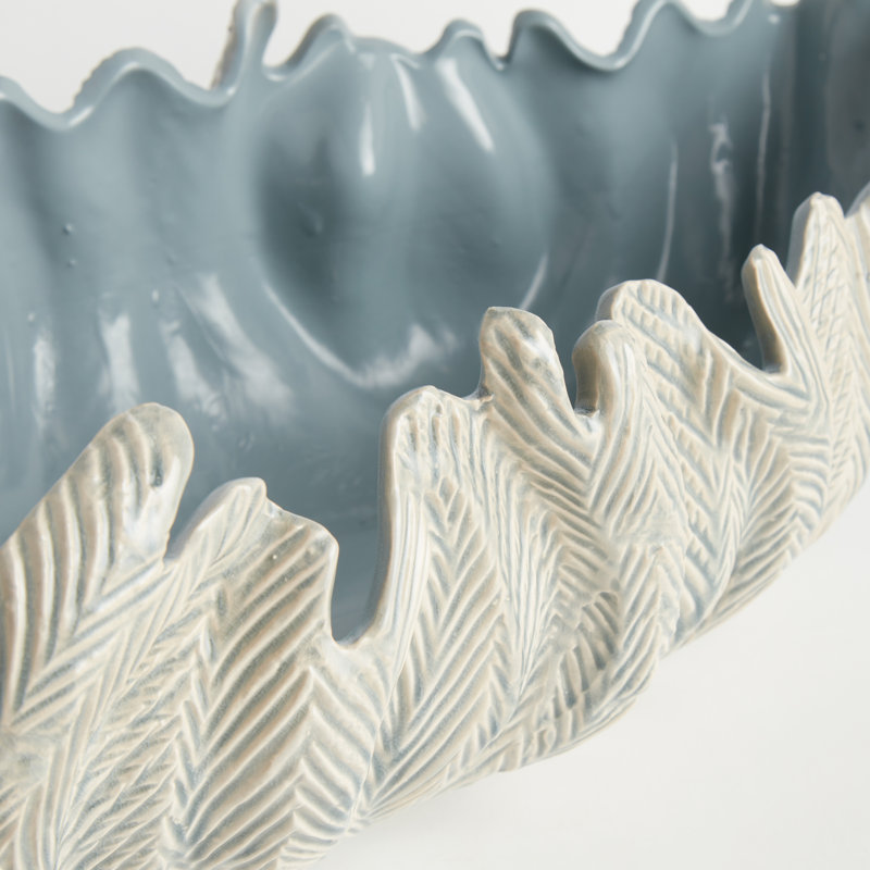 BOL OVALE DÉCORATIF WINSLOW, Blue
