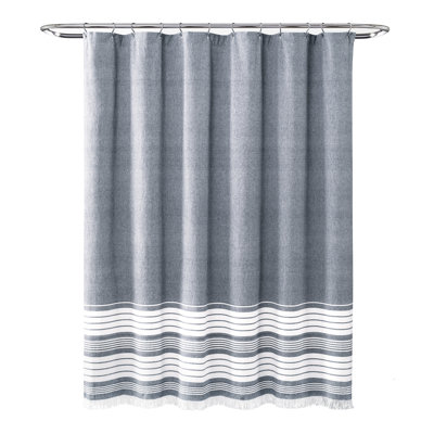 Nantucket Striped Shower Curtain