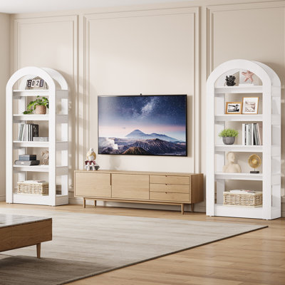 Bibliothèque 70,87 "H 5 niveaux