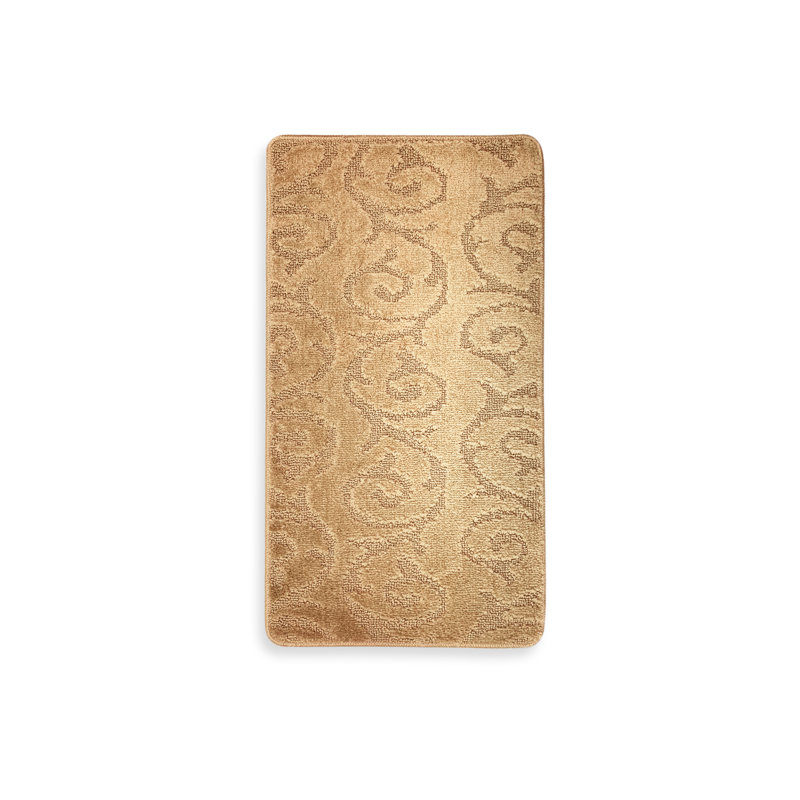Tapis de cuisine Design, Rectangle 1 pi 5 po x 2 pi 8 po, Beige clair