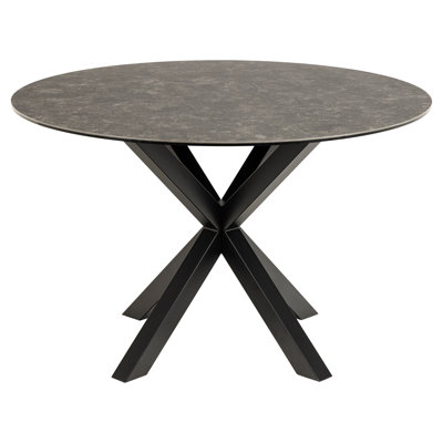 Leilani Round Metal Base Dining Table