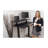 Adjustable Metal Base Standing Desk-60317209-60317210