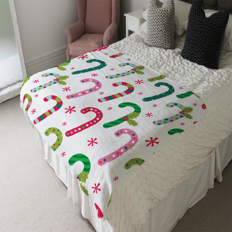 Cullen Plain Weave / Muslin Throw Blanket