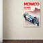 Monaco par Lantern Press, reproduction d'art graphique sur toile-21935725