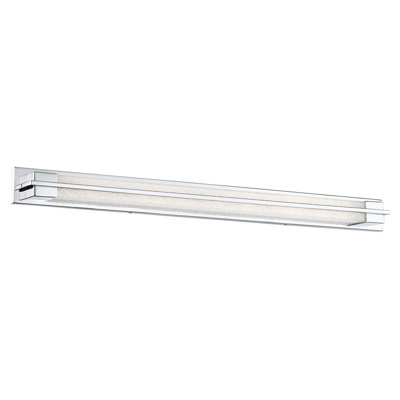 Ice 1 - Light LED Dimmable Chrome Flush Mount