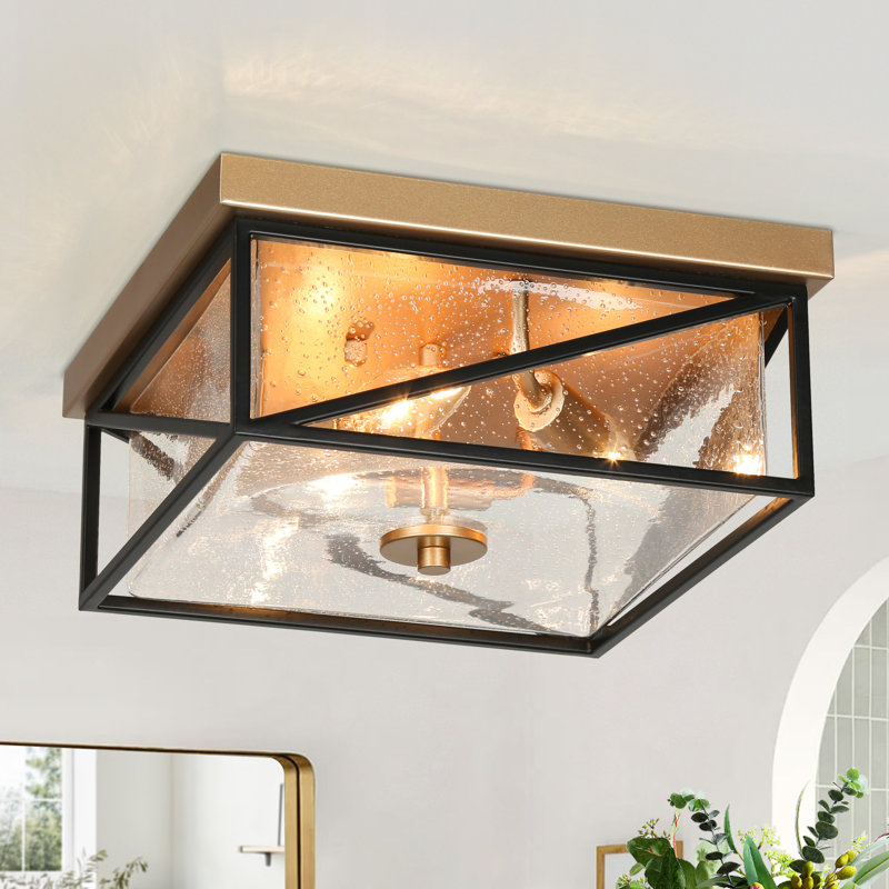 Deanna Glass Flush Mount