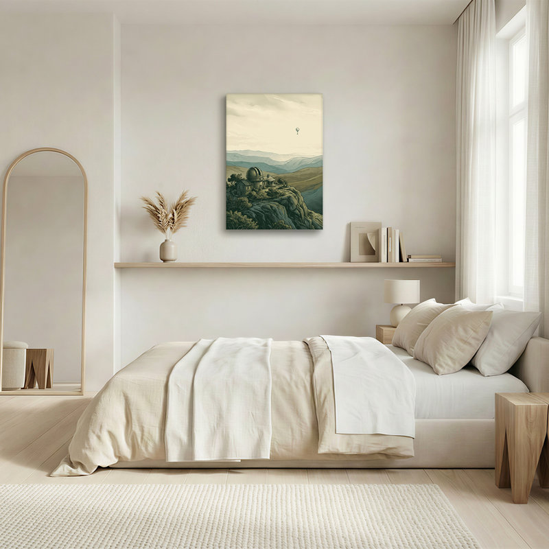 Art mural rétro sur toile, 18"H x 12"W