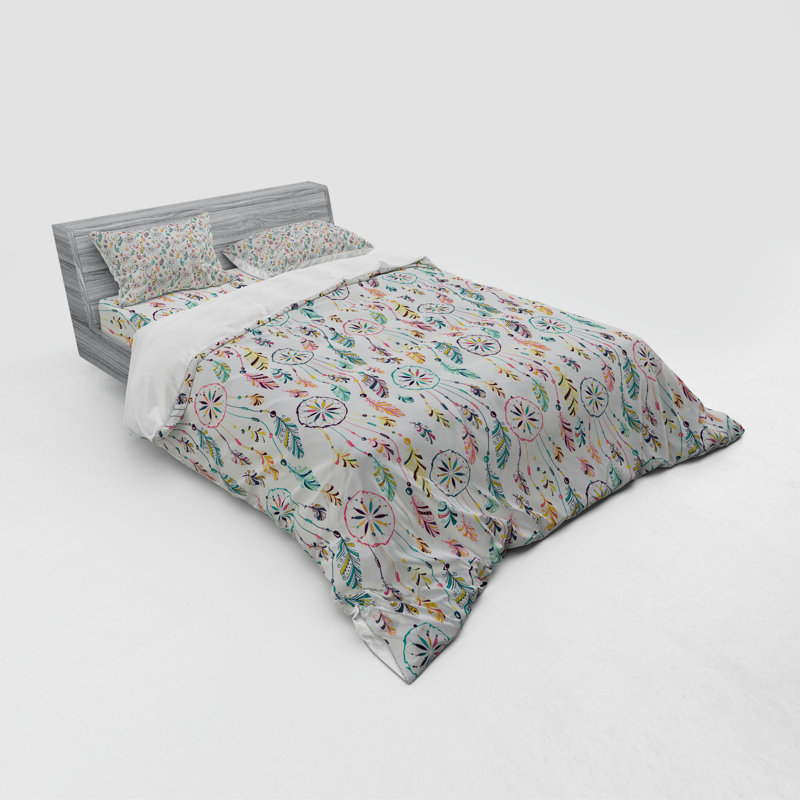 Rustic Polyester Duvet Cover, Queen Duvet Cover + 3 Additional Pieces