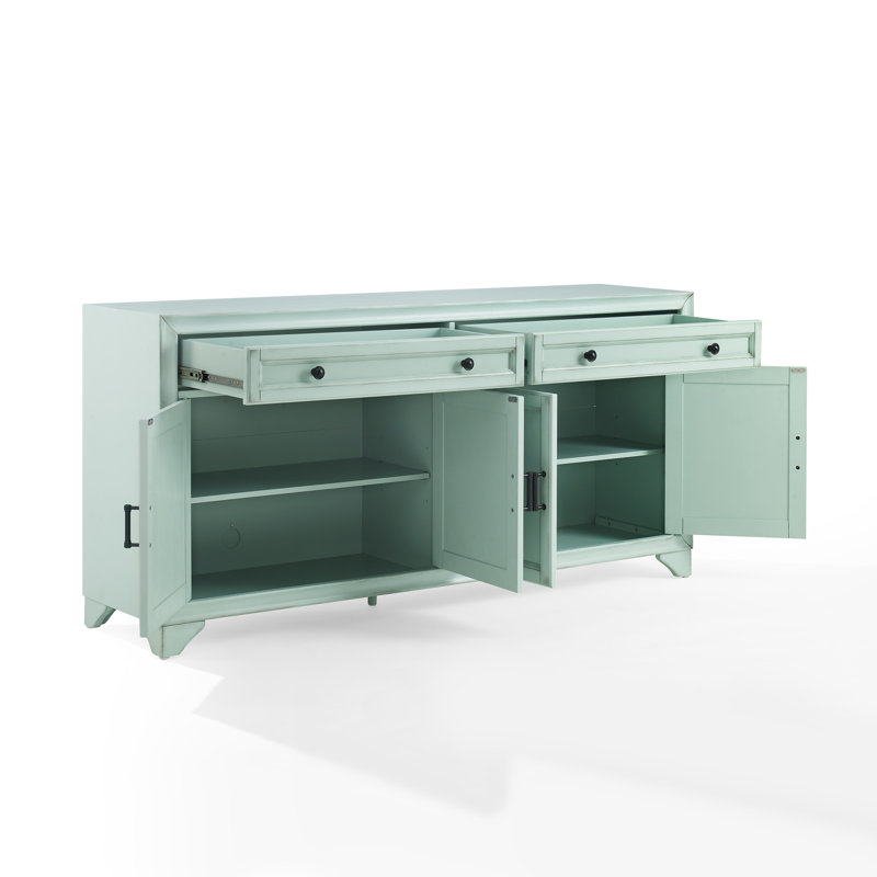Tara 61'' Sideboard, Seafoam Blue