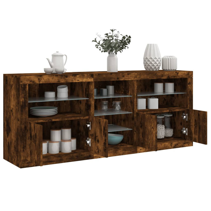 Bashkim 162cm Sideboard, Smoked Oak