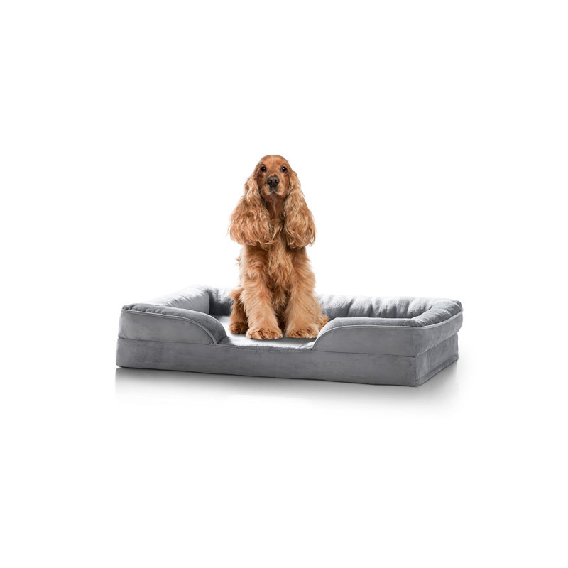 Orthopedic Polyester Pet Bed, 16cm H x 89cm W x 63cm D